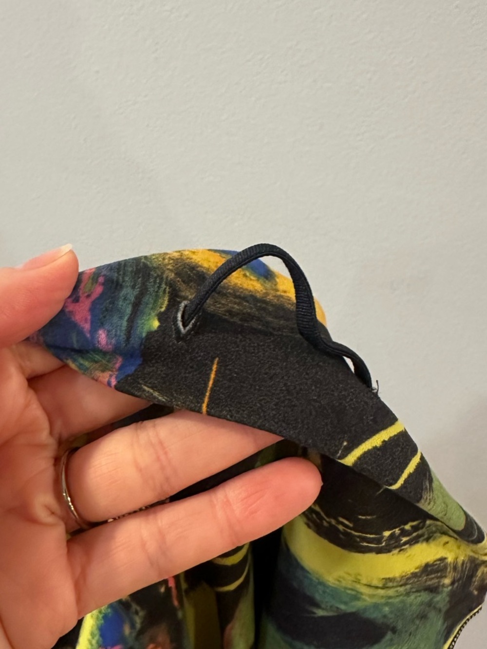 Lululemon Matching Set! Wunder Train Longline Bra & Shorts - Black Multi - Picture 8 of 9